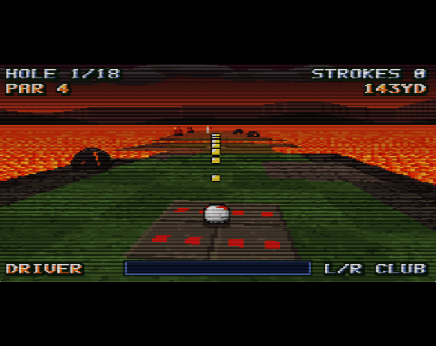 Golfing Madness GBA cover art