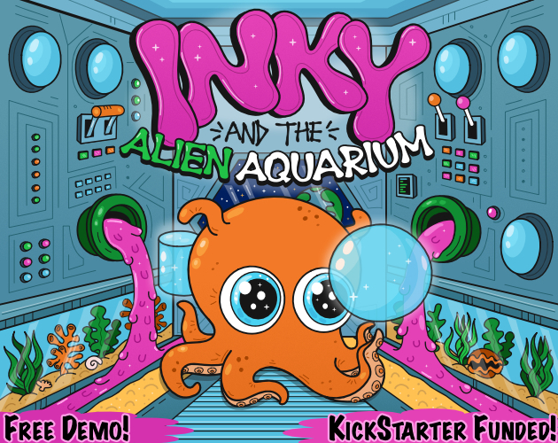 Inky and the Alien Aquarium